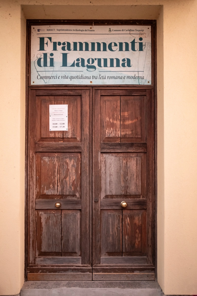 Frammenti di Laguna Ausstellung Lio Piccolo Cavallino Treporti Lagune Archäologie