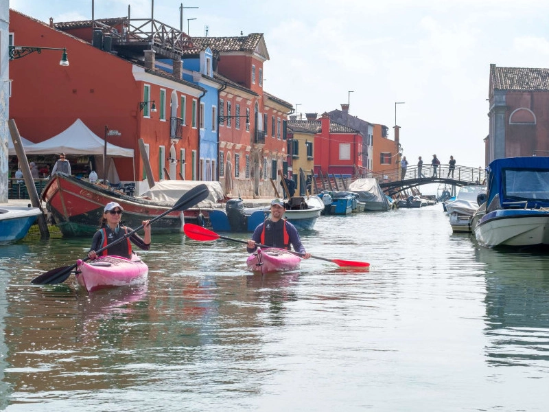 tour Burano in kayak
